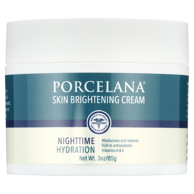 Porcelana Skin Lightening Cream, Night - 3 oz