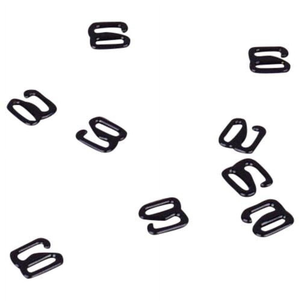 10pcs Bra Strap Hooks & Clasps - 25mm Metal Adjustment Hardware For Lingerie, Bikinis, Apparel Repair - View #10