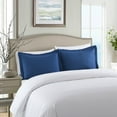 thumbnail image 1 of Porch & Den  Manor Embroidered Pillow Sham (Set of 2) True Navy 20 x 36 +2, 1 of 5