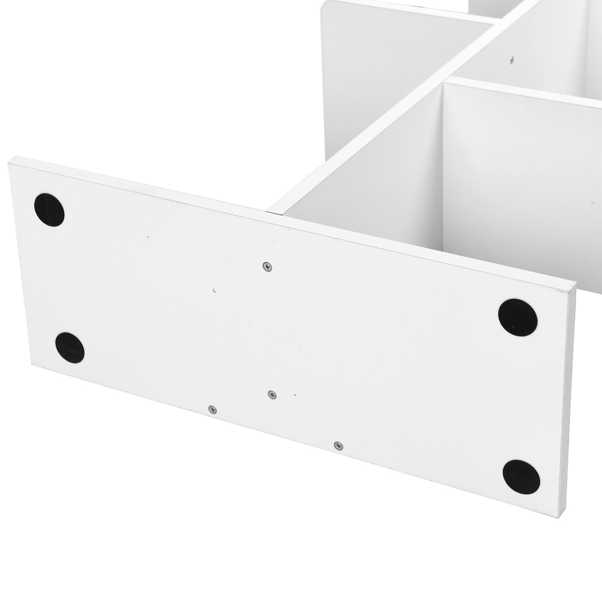 Porch & Den Missouri 7-shelf Plant/Book Display Rack White Display ...