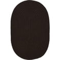 thumbnail image 1 of Porch & Den  Oakland Reversible Indoor/ Outdoor Area Rug Mink 4' x 6' Oval 4' x 6' Living Room,Kitchen,Patio N/A Oval Casual,Cabin & Lodge, 1 of 5