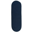 thumbnail image 1 of Porch & Den  Oakland Reversible Indoor/ Outdoor Area Rug Nautical Blue 2' x 9' Runner 8' Runner Kitchen,Patio,Entryway N/A Oval Farmhouse,Bohemian &, 1 of 5