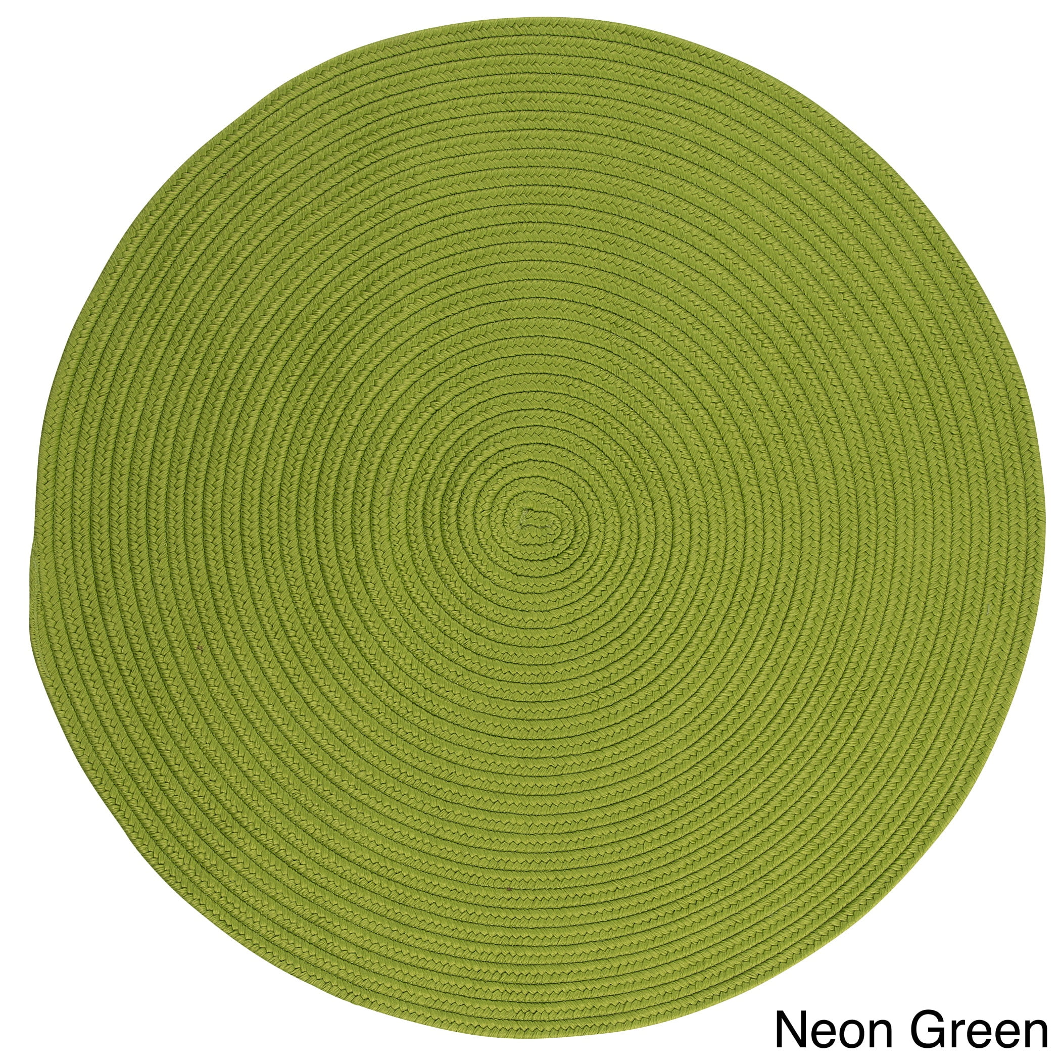 Porch & Den Oakland Reversible Indoor/ Outdoor Area Rug Neon Green 6' x ...
