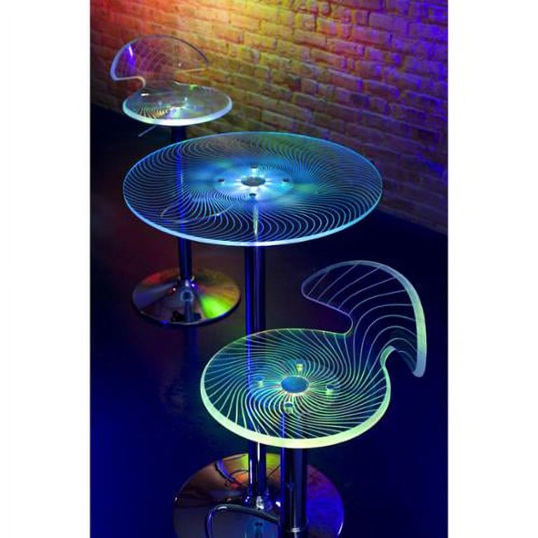 Porch Den Range Rainbow LED Bar Stool Walmart