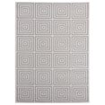 thumbnail image 1 of Porch & Den  Reuter Hi-low Geometric Area Rug Sand 1'11" x 3' 2' x 3' Living Room,Bedroom,Entryway Rectangle, 1 of 4