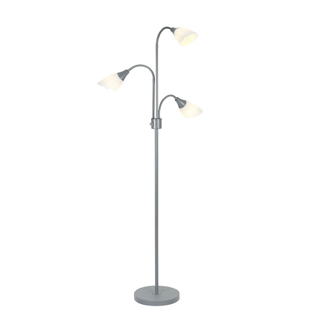 Medusa 3-Light Floor Lamp - Silver