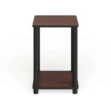 Porch & Den  St. Marks End Table dark cherry/black 1 table Cherry Finish