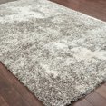 thumbnail image 1 of Porch & Den Style Haven Barton Granite Shag Rug Grey/Ivory 9' 10" x 12' 10" 10' x 14' Indoor,Shag Living Room,Bedroom,Dining Room Ivory Rectangle, 1 of 5