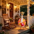 thumbnail image 1 of Porch Goose Clothes, Spring Holiday Decoration Set for 23 Inch Lawn Goose, Outdoor Garden Accessory, Multicolor Polyester Costume for Patio Yard Decor, 1 of 6