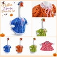 thumbnail image 1 of Porch Goose Outfit 20 X 15 Inch Orange Spotted Porch Goose Dress for Large Porch Goose Statue Outdoor Garden Decor Festive Porch Goose Clothes Single Set, 1 of 8