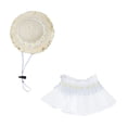 thumbnail image 1 of Porch Goose Outfit Set with Porch Goose Bonnet and Porch Goose Skirt for Porch Goose Decorative Display Use Yellow, 1 of 6