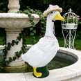 thumbnail image 1 of Porch Goose Outfit for 23 Inch Large Cement Goose, Weather-Resistant Lawn Goose Clothes with Adjustable Elastic Neck, 1 of 5