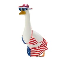 Porch Goose Outfits for 23 Inch Lawn Statue Costume for Cement Statue