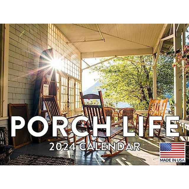 Porch Life Calendar 2024
