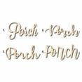 thumbnail image 1 of Porch Sign Unfinished Wood Cutout Home Decor DIY Option 3- 24" Wide / 1/2", 1 of 3
