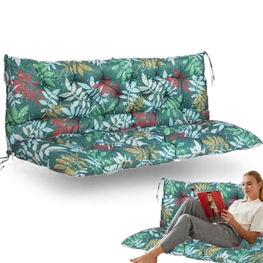 Waterproof Porch Swing Cushions - Replacement Bench Seat Pads With Ties - NewHome