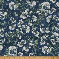 Porch View -19-Navy (1yard)