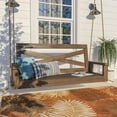 thumbnail image 1 of Porchgate Amish Heavy Duty 700 Lb Boardwalk Porch Swing W/ Ropes (4 Foot, Unfinished), 1 of 1
