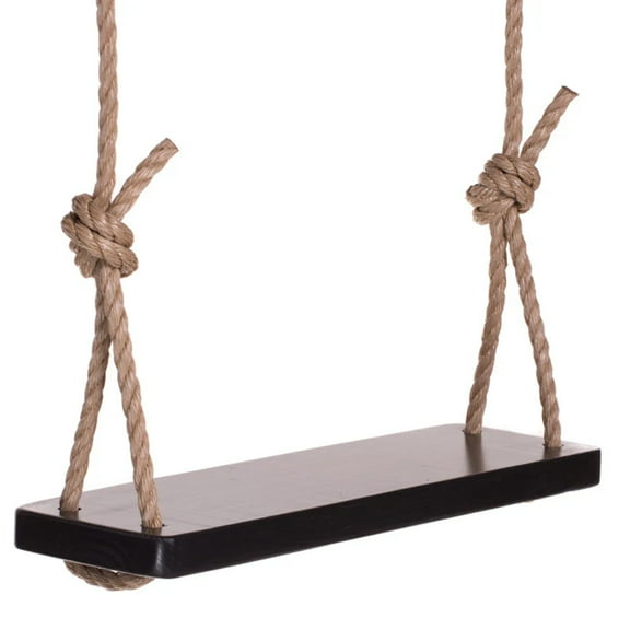 Porchgate Amish Made The Original Adult Tree Swing (Midnight Black)