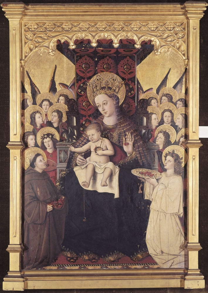 Porciunculamaster Of (16Th Century) Canvas Art - (18 x 24)