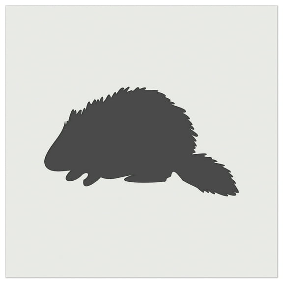 Porcupine Solid DIY Cookie Wall Craft Stencil - 4.5 Inch