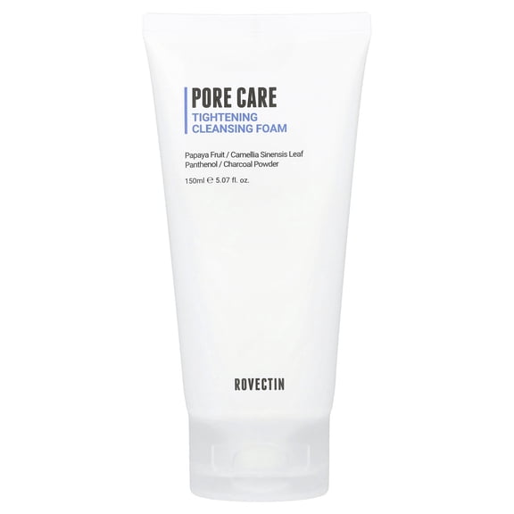 Rovectin Pore Care Tightening Cleansing Foam, 5.07 fl oz (150 ml)