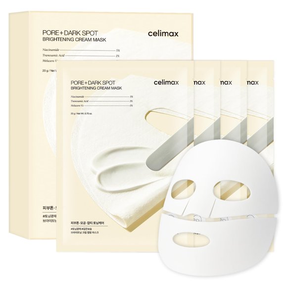 Pore+Dark Spot Brightening Cream Mask 4EA