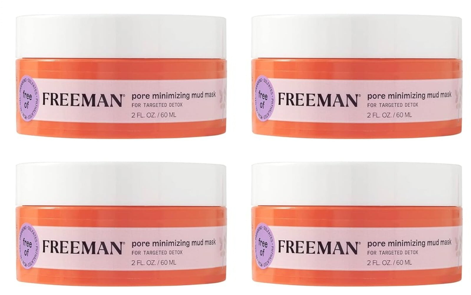Pore Minimizing Mud Mask Targeted Detox Oily skin Soothes Calm
