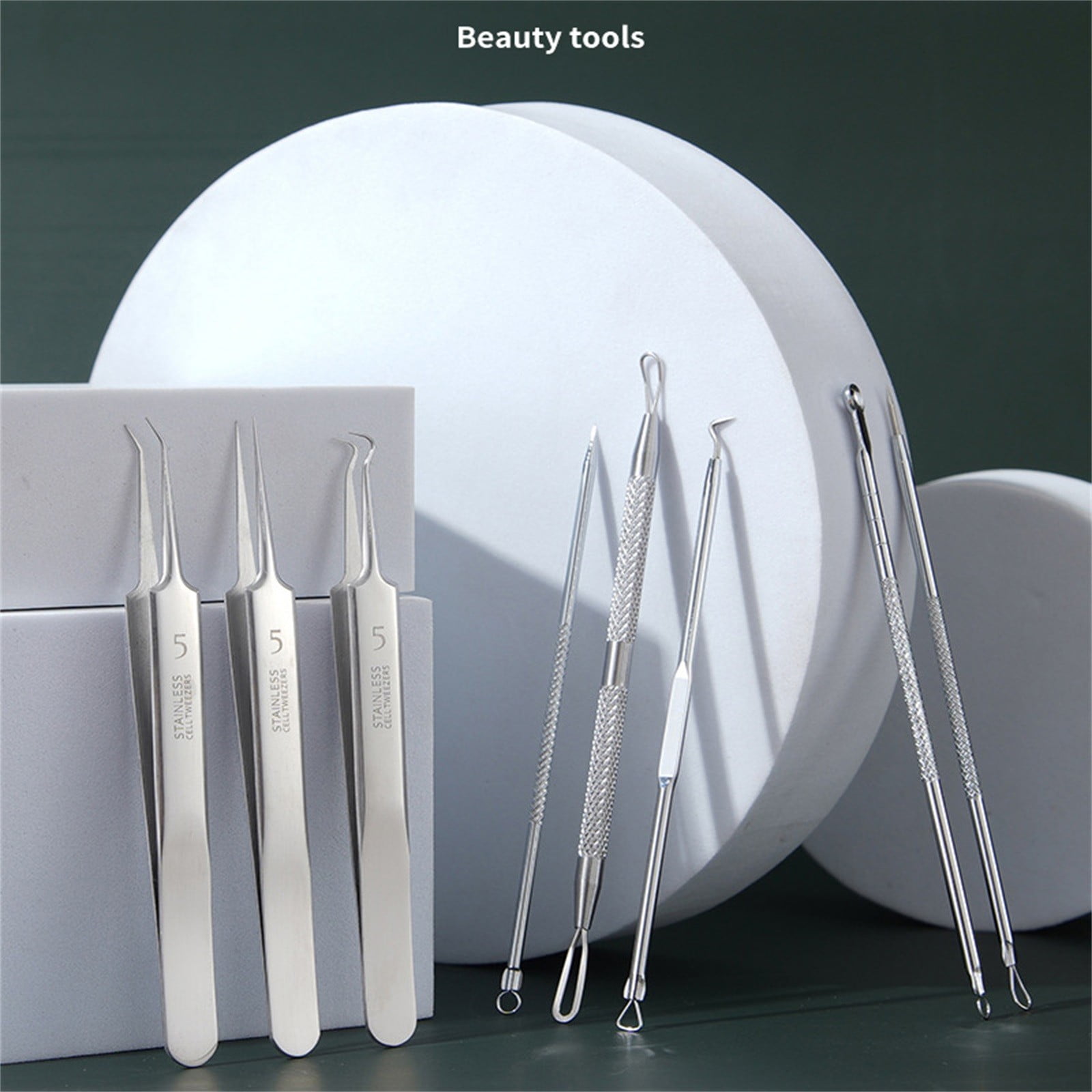 Pore Piercing Kits for All Piercings Face Spatula Face Roller Face