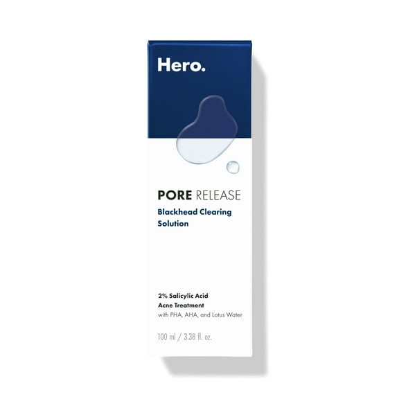 Hero Cosmetics Pore Release, Blackhead Clearing Toner Solution with Salicylic Acid, 100ml