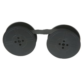 Porelon 11472 Universal Twin Spool Compatible Nylon Typewriter Ribbon, Replaces Parts for Adler, Brother, Olivetti, Smith Corona, 1 Pack,Black