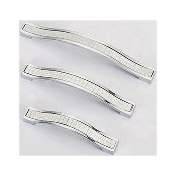 Hevirgo Crystal Rhinestone Drawer Cabinet Cupboard Wardrobe Door Knobs Closet Pull Handle(96mm)