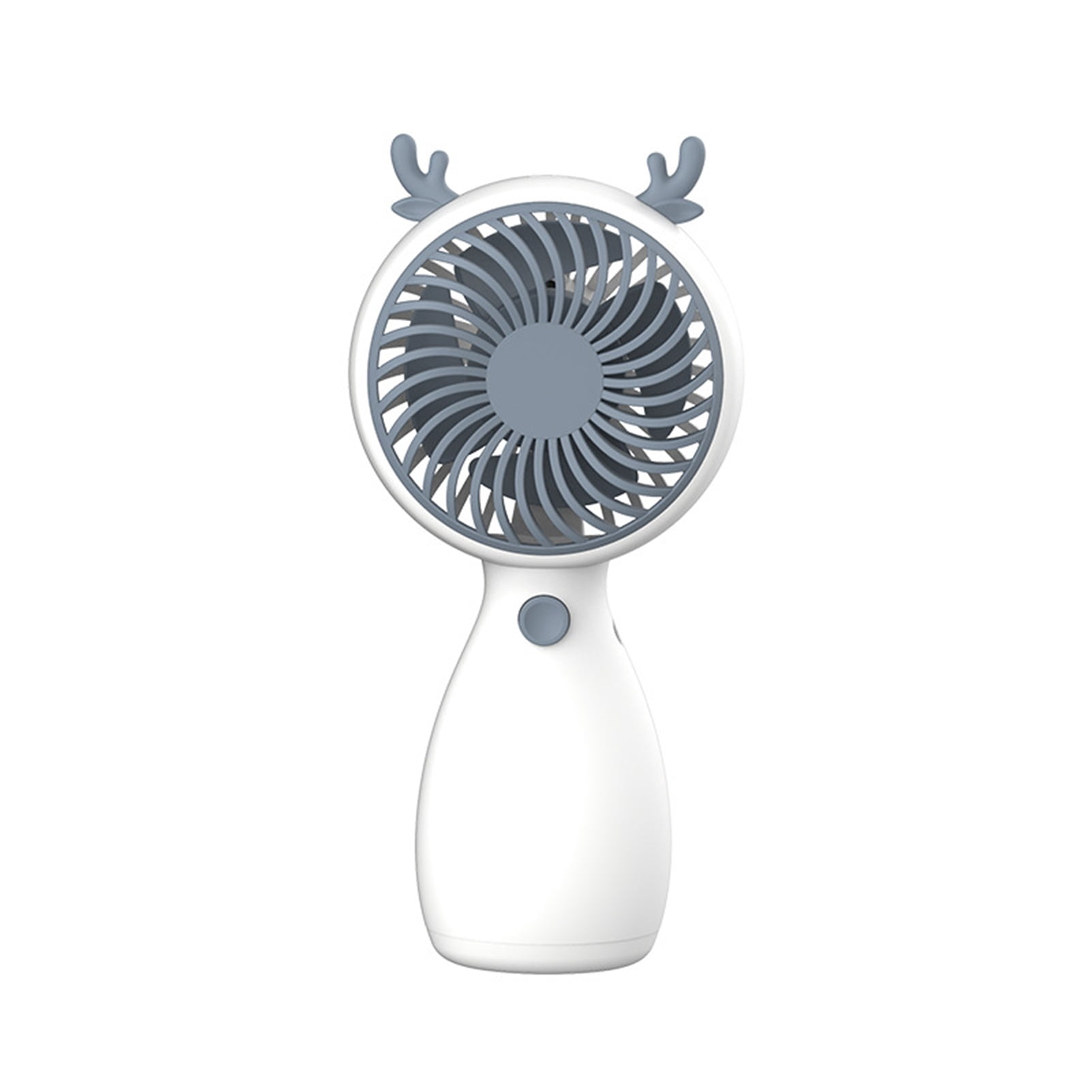 Porfeet Handheld Portable Fan Long Endurance Plastic Large Air Volume USB Rechargeable Fan for Home