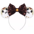 thumbnail image 1 of Porg Sequin Mickey Minnie Ears Headband / Minnie Inspired Princess Ears / Minnie Headband, 1 of 1