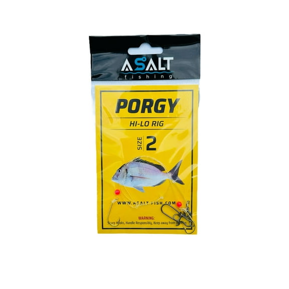 Asalt Fishing Porgy Hi-Lo Rigs Size 2