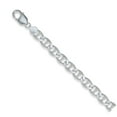 thumbnail image 1 of Pori Jewelers Men's Sterling Silver Polished 9mm Flat Mariner Chain Necklace, 30 Inch, 1 of 3