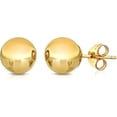 thumbnail image 1 of Pori Jewelers Premium 14K Gold Ball Stud Earrings-Women, 1 of 6