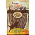 thumbnail image 1 of Pork Chomps Premium Nutri Chomps Peanut Butter Flavor Braids [Dog, Treats Packaged] 4 count, 1 of 1