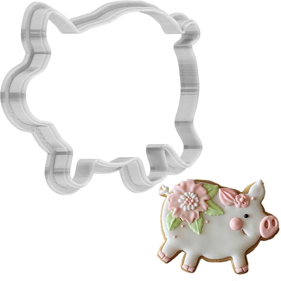 Pork Cookie Cutter 4 Inch Made in USA by WONDERTORY