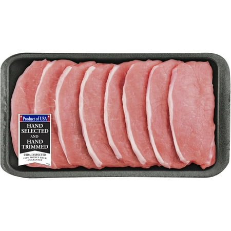 Pork Coppa-Style Thin Steak Boneless, 1.0 - 1.25 lb Tray