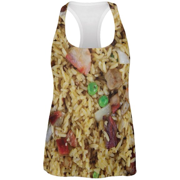 Pork Fried Rice Costume All Over Womens Work Out Tank Top Multi MD