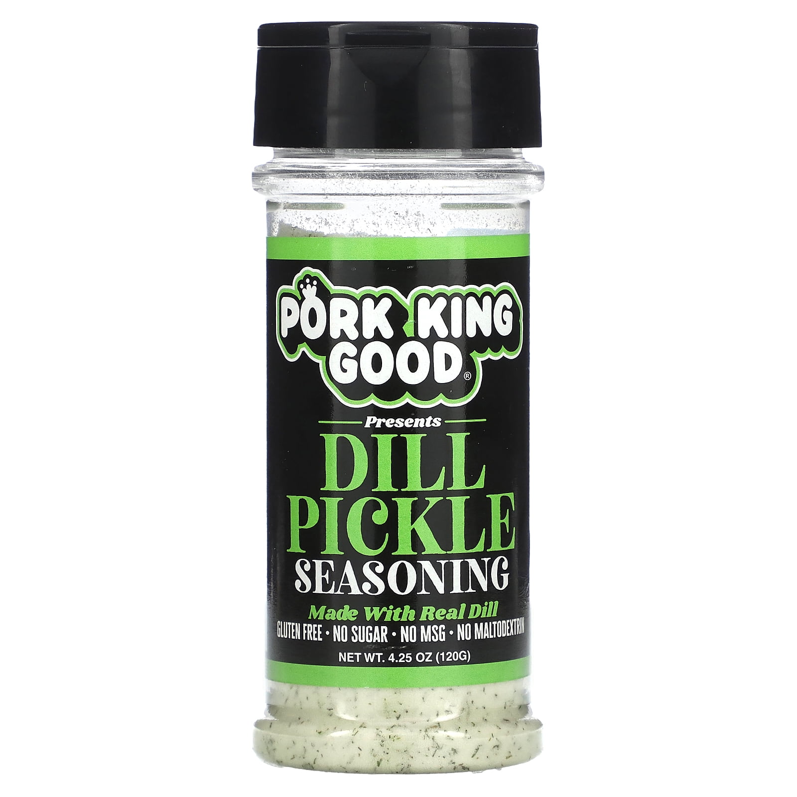 Pork King Good Dill Pickle Seasoning for Cooking and Popcorn Seasoning - Keto Friendly, Paleo, No MSG, Gluten Free
