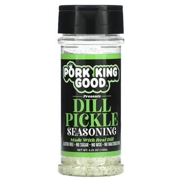 Pork King Good Dill Pickle Seasoning for Cooking and Popcorn Seasoning - Keto Friendly, Paleo, No MSG, Gluten Free