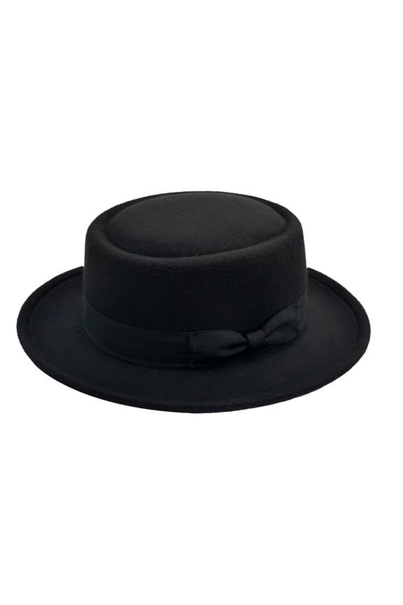 Pork Pie Hat Western Short Brimmed Hat for Women Casual Wear Western Men Women Unisex Wear