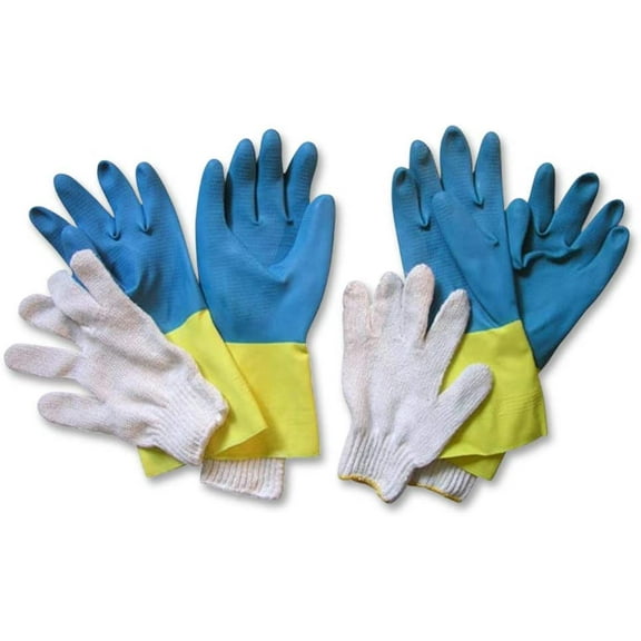 SpitJack Neoprene BBQ Gloves, Heat Resistant Meat Handling & Carving Gloves for Smoking, Grilling, and Pulled Pork, Waterproof & Non-Slip