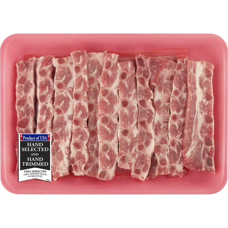 Pork Rib Pieces Bone In 1.05 3.15lb lb Tray