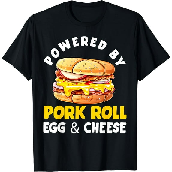 Pork Roll Egg And Cheese New Jersey Pride NJ Foodie Lover T-Shirt