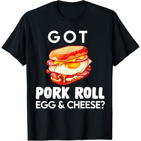 Pork Roll Egg And Cheese New Jersey Pride NJ Foodie Lover T-Shirt