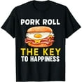 thumbnail image 1 of Pork Roll Egg And Cheese New Jersey Pride NJ Foodie Lover T-Shirt, 1 of 4