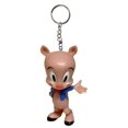 thumbnail image 1 of Porky Pig PVC Key Ring Keychain Ornament Figure Figurine Looney Tunes Charm Rare  New, 1 of 1